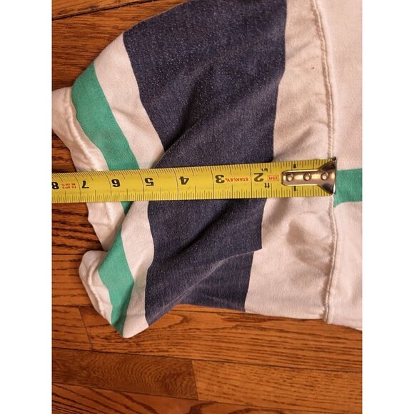 Winner's Cup Lord & Taylor Large Poly/Cotton Vintage Tshirt Striped Tennis - Picture 6 of 10